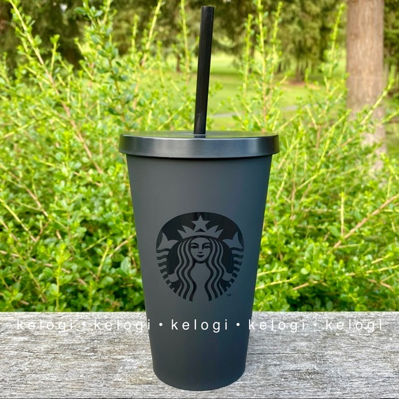 Starbucks Other - 🖤LAST FEW🖤Starbucks Velvet Matte Black Tumbler